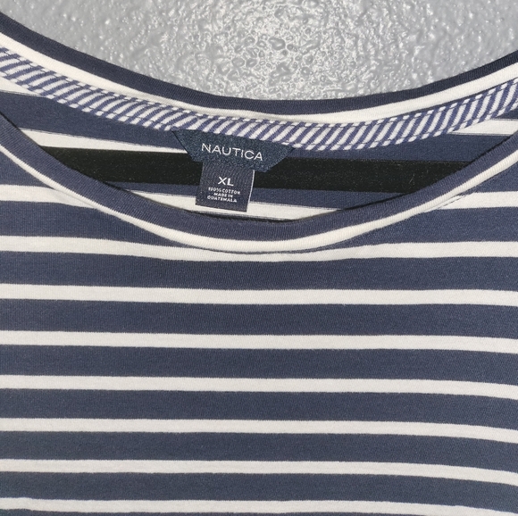 Nautica T-Shirt with sleeve knot cutout - Picture 3 of 4